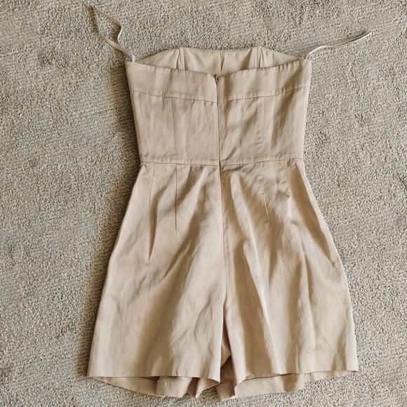 Strapless Short romper - Picture 2 of 8